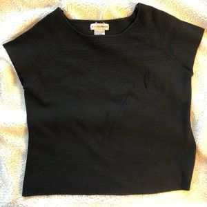 Sag Harbor Women's Cap Sleeve Lightweight Sweater